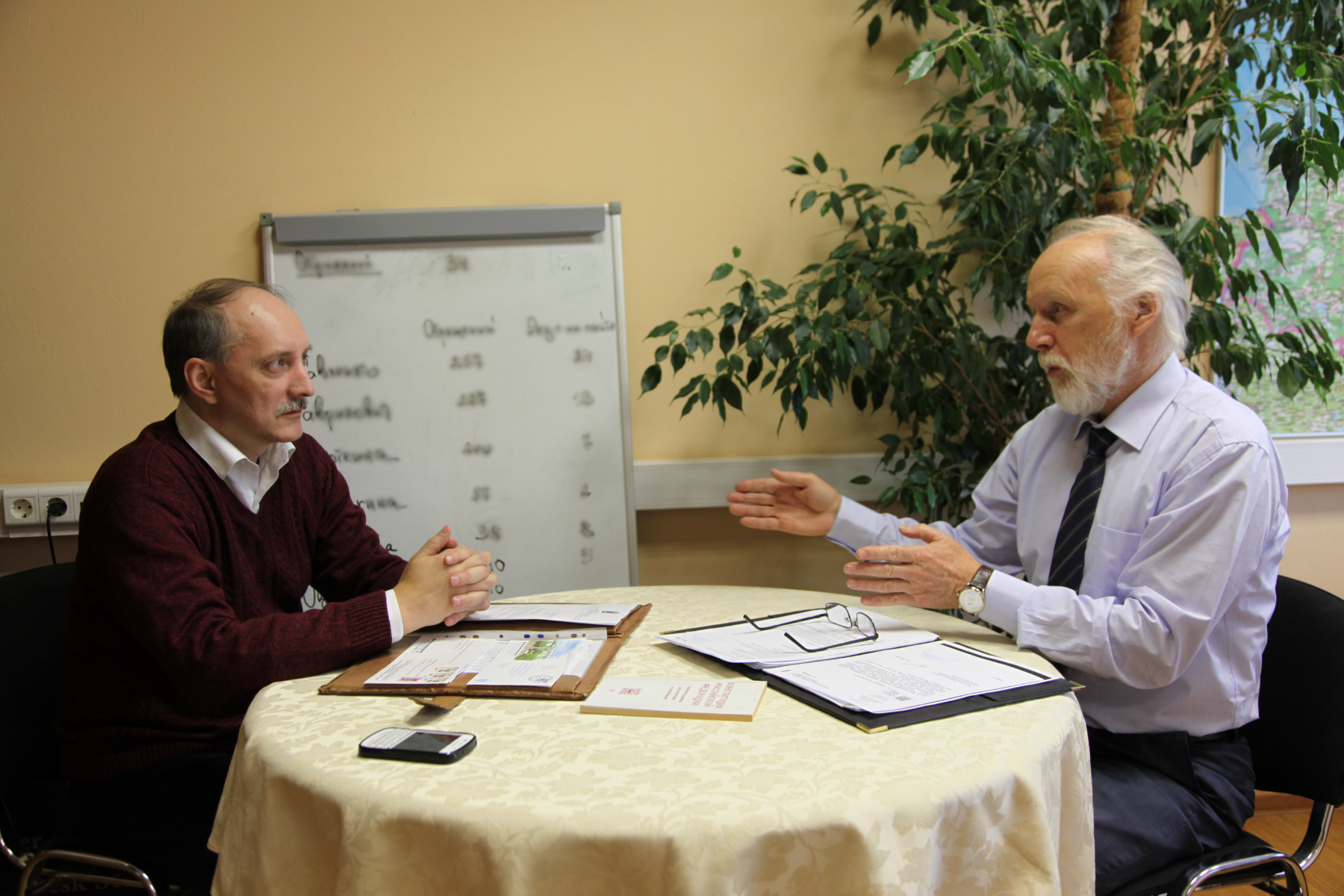 Встреча с Уполномоченным по правам человека в Псковской области Дмитрием Шаховым