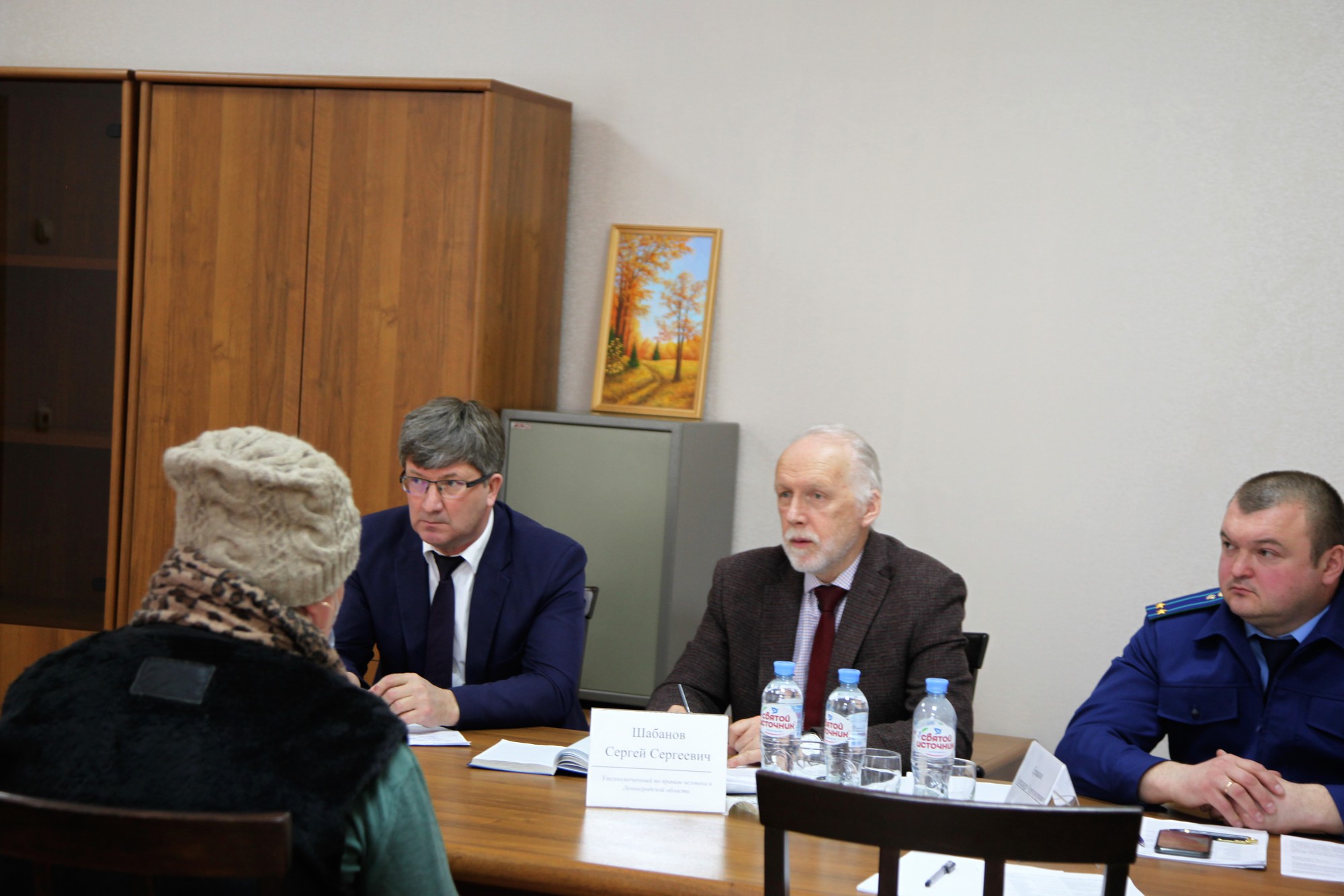 Сергей Шабанов провел прием граждан в Бокситогорске